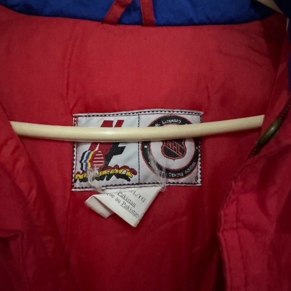 Montreal Canadiens NHL Vintage Winter Jacket Newface Size  XL - 90s Retro - Picture 7 of 7